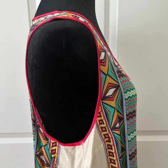 Flying Monkey Colorful Geometric Tank Top - Picture 4 of 12